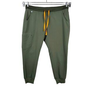 Fig‎ Zamora Jogger Scrub Pants women bonsai green sz XLP
